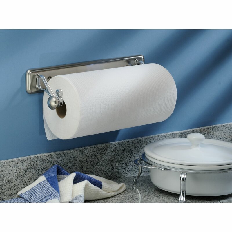 Winston Porter Kilgore Wall Under Cabinet Mounted Paper Towel Holder